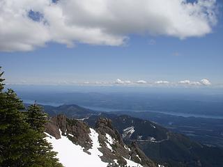 NNE from the summit - towards Seattle