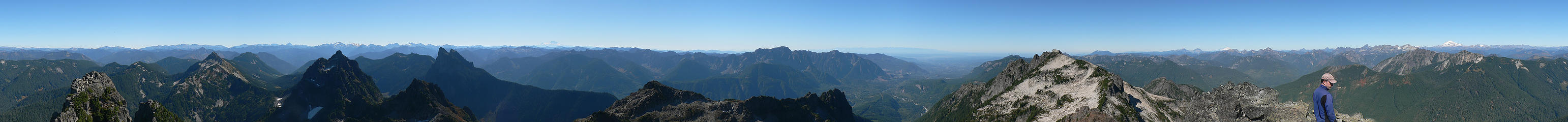 360 degree view from the summit of Gunn Peak, taken 9.24.06.
