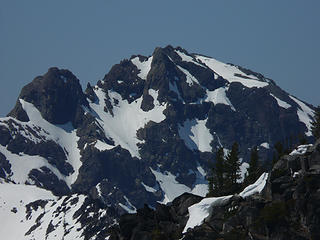 Unknown peak in the Alpine Lakes Wilderness, Washington.  From the summit of Eightmile