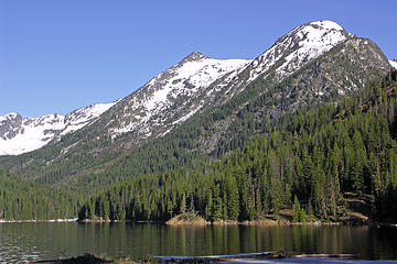 Eightmile Mountain and Eightmile Lake
