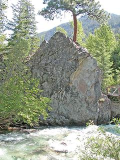 Eureka Creek bridge boulder.JPG
