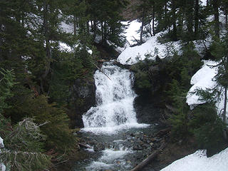 waterfall on Deroux Cr.