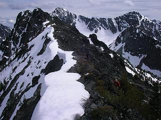 Summit ridge, Eightmile Peak