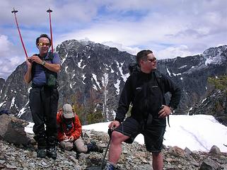 Don, Fay, and Tom on Eightmile Peak