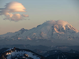 Tahoma and clouds