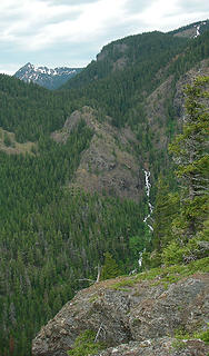 Silver Falls from viewpoint