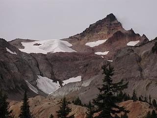closeup of Meade glacier