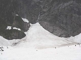 B4 avalanche cone 06-26-08