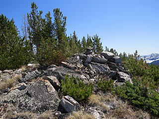Summit cairn