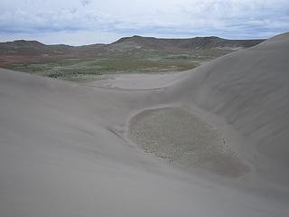 The "dune crater"
