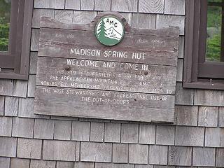 Madison Hut