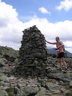Look for the cairn . . . .