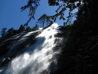 Bridal Veil Falls, looking UP