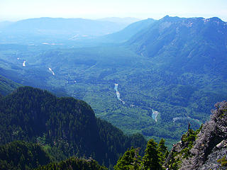 Middle Fork West from Russian Butte Summit