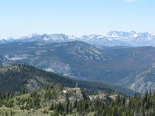Kelly Peak (foreground)