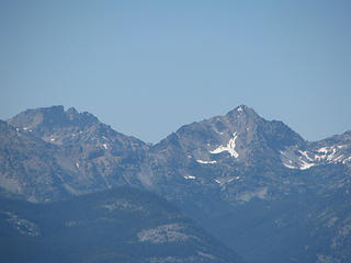 Pinnacle Peak, saska Pass, and Saska Peak.