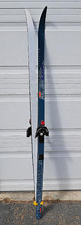 Cross country skis, waxless, Rotfella bindings,  Trak Sportive 170length