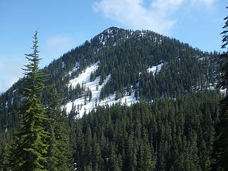 Avalanche Peak from the West.