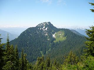Lookout Mtn in Mt Baker - Snoqualmie National Forest from Monogram Lake Trail
