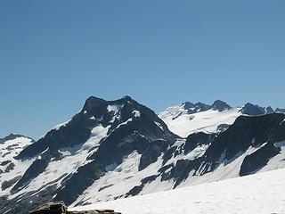 Whatcom peak and Challenger from Easy Ridge