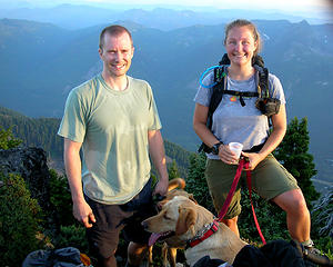 our first TNAB summit on Mt Defiance