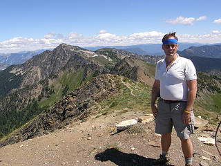 Myself on Rock Mountain summit.