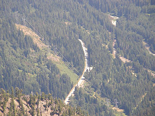Zoom of highway 2 from "other" summit
