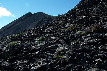 first view of the summit