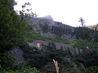 VIews from near Rock Mountain meadow ~ 2200 feet below the summit.