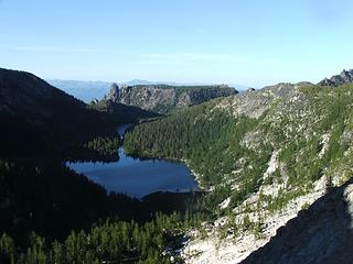 Shield Lake from Prussik Pass