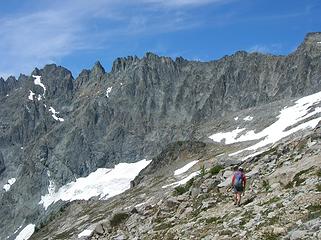 Rambling on Fernow, with Seven-Fingered Jack in the background