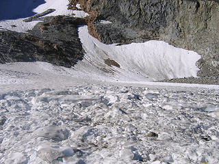 Glacier on Lago.