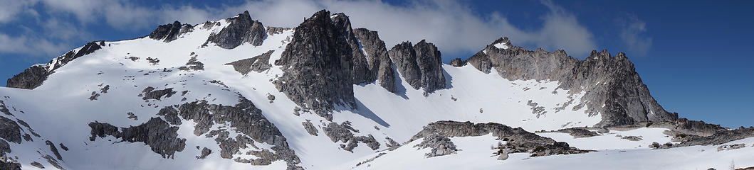 Witches Tower and Dragontail Peak