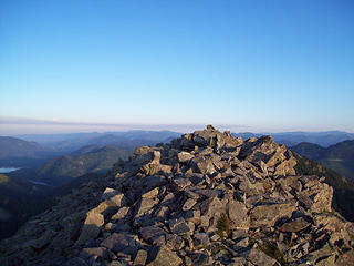 The summit area of SIlver Peak