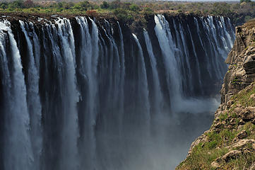 Victoria Falls, Zimbabwe. 
Nikon D300, Nikkor 50mm Series E