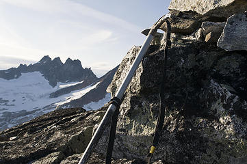 The ice axe yearns to be on the Terror Glacier