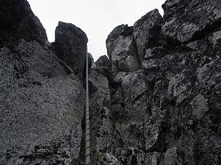 upper summit access gully