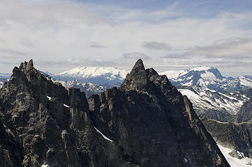 Baker and Shuksan from West McMillan Spire