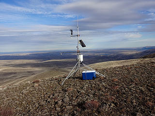 Mobile weather station.