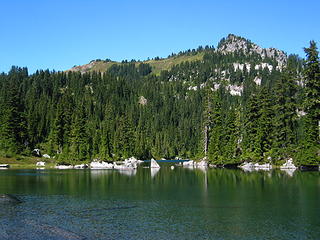 Peach Lake and Fortune Mt.