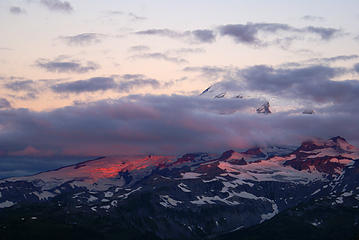 Sunrise on Mount Rainier