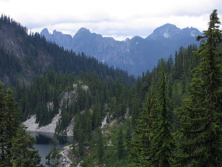 from snow lake trail