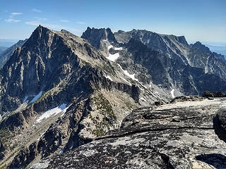 Colchuck, Dragontail and other Enchantment peaks