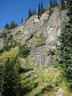 18 - Trail along the cliff wall