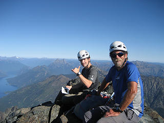Randy and Don on the Summit