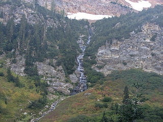 Waterfall from Spider Gap