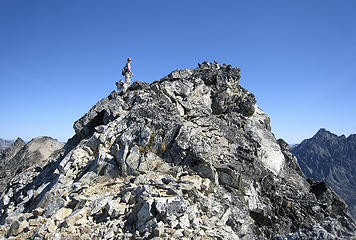 Babe and the whippets reach the summit