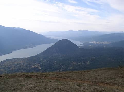 Wind Mountain and the Columbia River from Dog Mountain