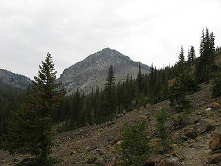 First view of Bill's Peak