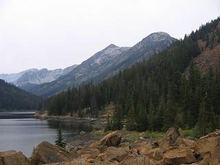 Eightmile Lake and Peak